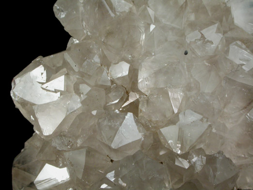 Quartz var. Smoky from O and G Industries Southbury Quarry, Southbury, New Haven County, Connecticut