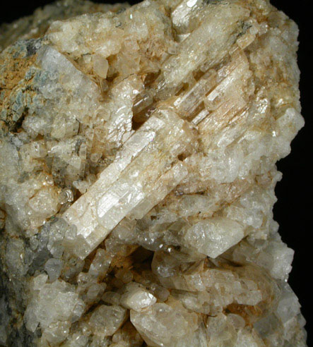 Topaz with Margarite from Old Mine Park, Mine Hill, Trumbull, Fairfield County, Connecticut
