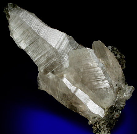 Quartz var. Tessin-habit with Magnesite from Becker Quarry, West Willington, Tolland County, Connecticut
