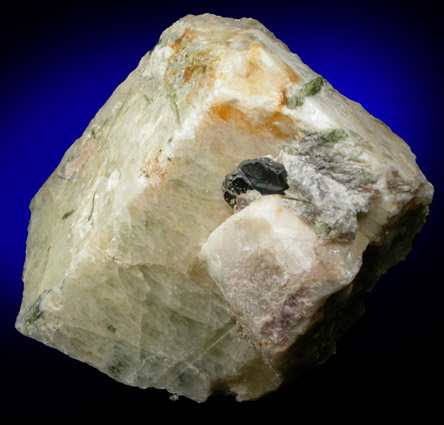Beryl, Elbaite Tourmaline, Columbite-(Fe) from Gillette Quarry, Haddam, Middlesex County, Connecticut