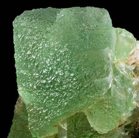 Fluorite on Quartz from Felix Mine, Azusa, Los Angeles County, California