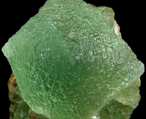 Fluorite on Quartz from Felix Mine, Azusa, Los Angeles County, California