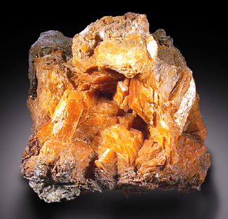 Heulandite-Ca from Chamol, Val di Fassa, Southern Tyrol, Italy