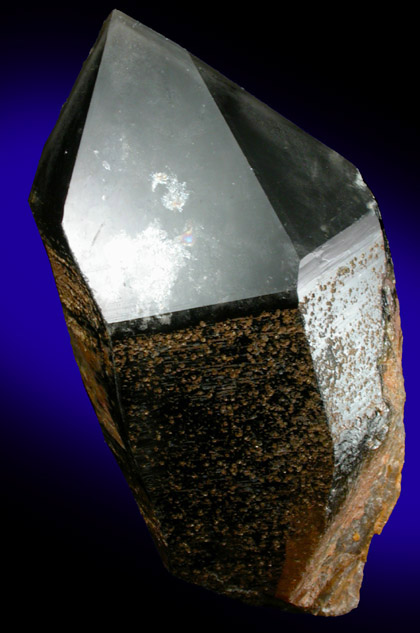 Quartz var. Smoky Quartz from Black Hole Claim, Jefferson County, Montana