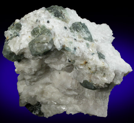 Fluorapatite var. Manganapatite from GE Pollucite Quarry, Buckfield, Oxford County, Maine