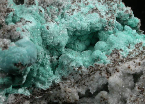 Rosasite and Smithsonite from Tom Scott Mine, Courtland-Gleeson District, Cochise County, Arizona