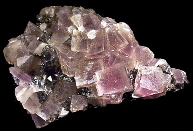 Fluorite on Sphalerite from Rosiclare, Hardin County, Illinois