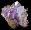 Fluorite with Sphalerite from Rosiclare Sub-District, Hardin County, Illinois