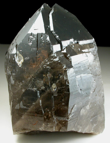 Quartz var. Smoky Quartz from Rotten Rock Pit, Davis Hill, Brownfield, Oxford County, Maine