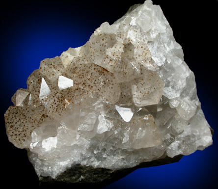 Goethite in Smoky Quartz from Millington Quarry, Bernards Township, Somerset County, New Jersey