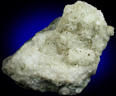 Datolite with Pyrite from Millington Quarry, Bernards Township, Somerset County, New Jersey