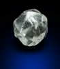 Diamond (0.57 carat colorless tetrahexahedral crystal) from Oranjemund District, southern coastal Namib Desert, Namibia