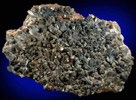 Calcite with Romanèchite from Hants County, Nova Scotia, Canada