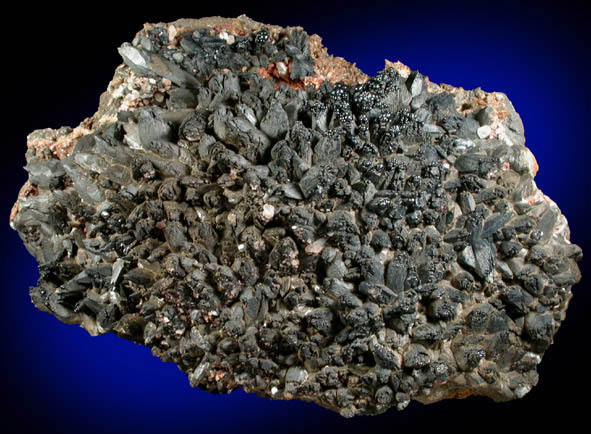 Calcite with Romanchite from Hants County, Nova Scotia, Canada