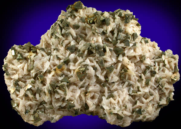 Chalcopyrite on Dolomite from Tri-State Lead-Zinc Mining District, near Joplin, Jasper County, Missouri