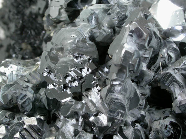 Galena (Spinel-law twinned crystals) from Krushev Dol Mine, Madan District, Rhodope Mountains, Bulgaria