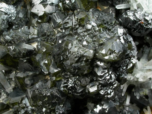 Sphalerite on Quartz from Deveti Septemvri Mine, Madan District, Rhodope Mountains, Bulgaria