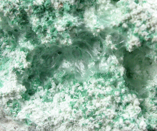 Malachite with Serpentine from Morenci Mine, Northwest Extension, Clifton District, Greenlee County, Arizona