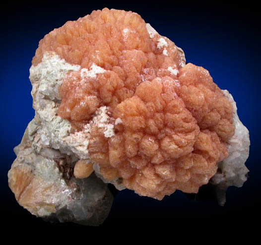 Stilbite-Ca with Heulandite from Francisco Bros. Quarry, Great Notch, Passaic County, New Jersey