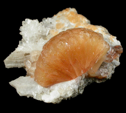 Stilbite-Ca from Great Notch, Passaic County, New Jersey