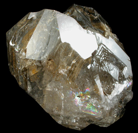 Quartz var. Smoky-Skeletal Herkimer Diamond from Parmen Property, Treasure Mountain, Little Falls, Herkimer County, New York