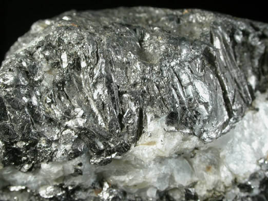 Graphite from Black Lead Hill, 6.4 km west of Whitehall, Washington County, New York