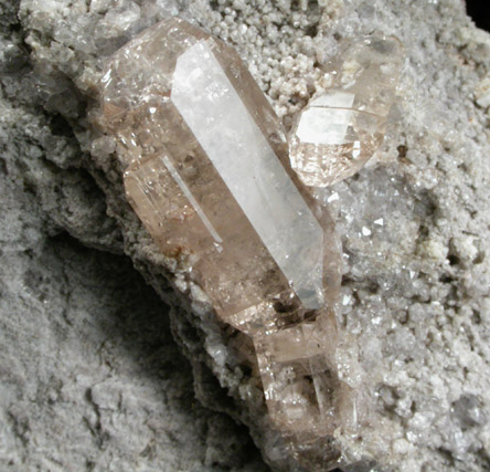 Topaz on rhyolite from Thomas Range, Juab County, Utah