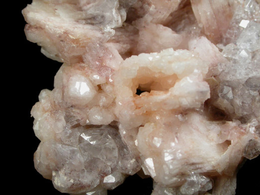 Analcime pseudomorphs after Stilbite from Five Islands, Nova Scotia, Canada