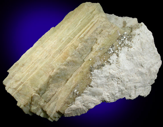 Beryl in Albite from Howe No. 1 Quarry, South Glastonbury, Hartford County, Connecticut