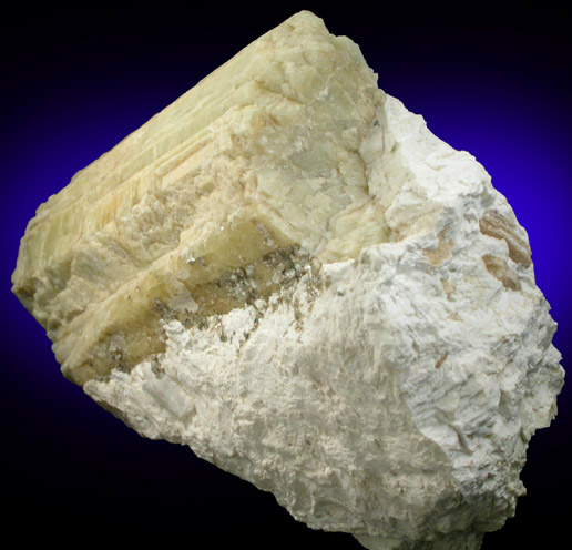 Beryl in Albite from Howe No. 1 Quarry, South Glastonbury, Hartford County, Connecticut