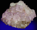 Fluorite over Barite from Caldwell Stone Quarry, Danville, Boyle County, Kentucky