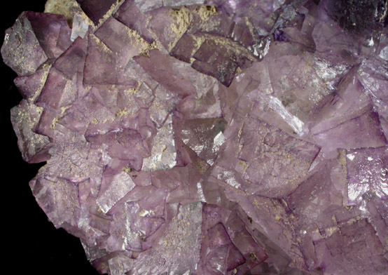 Fluorite over Barite from Caldwell Stone Quarry, Danville, Boyle County, Kentucky