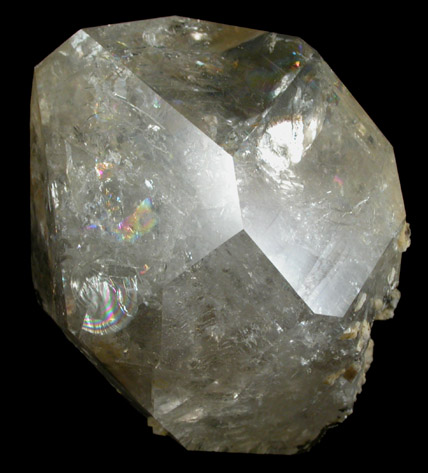 Quartz var. Herkimer Diamond with Dolomite from Eastern Rock Products Quarry (Benchmark Quarry), St. Johnsville, Montgomery County, New York