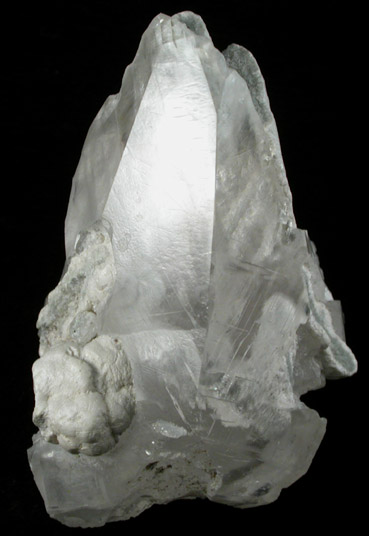 Calcite with Talc from ZCA Hyatt Mine, Talcville, St. Lawrence County, New York