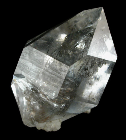 Quartz var. Herkimer Diamond with Dolomite from Eastern Rock Products Quarry (Benchmark Quarry), St. Johnsville, Montgomery County, New York