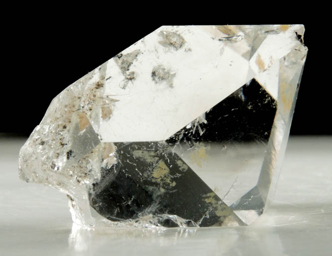 Quartz var. Herkimer Diamond from Diamond Acres (Hastings Farm), Fonda, Montgomery County, New York