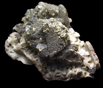 Sphalerite on Dolomite from Tri-State Lead-Zinc Mining District, near Joplin, Jasper County, Missouri