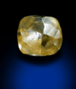 Diamond (0.86 carat gem-grade sherry-colored dodecahedral crystal) from Premier Mine, Gauteng Province, South Africa