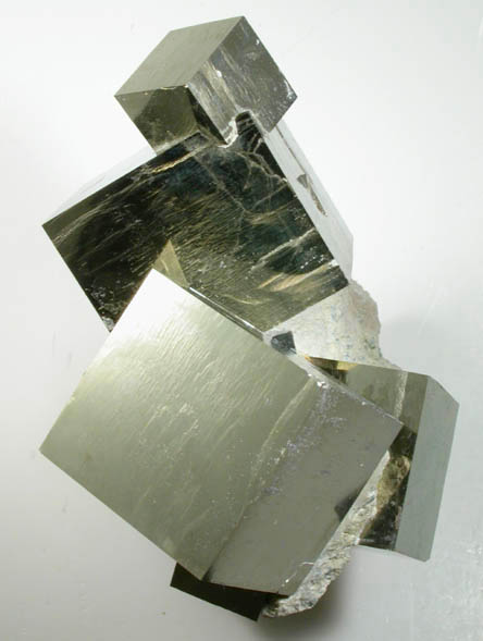 Pyrite in matrix from Victoria Mine, Navajn, La Rioja, Spain