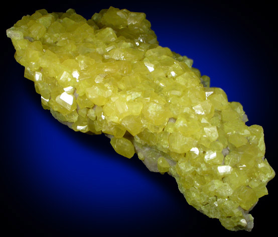 Sulfur from Agrigento District (Girgenti), Sicily, Italy