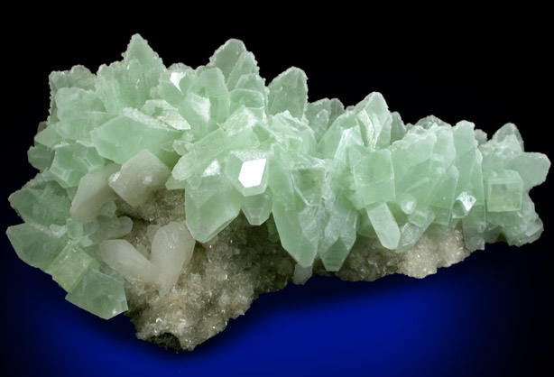 Apophyllite on Stilbite-Ca from Pune District, Maharashtra, India