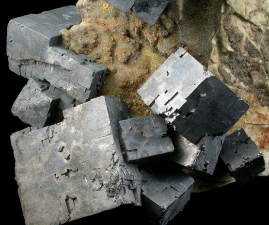 Galena from Grace Walker Mine, Tri-State District, Ottawa County, Oklahoma