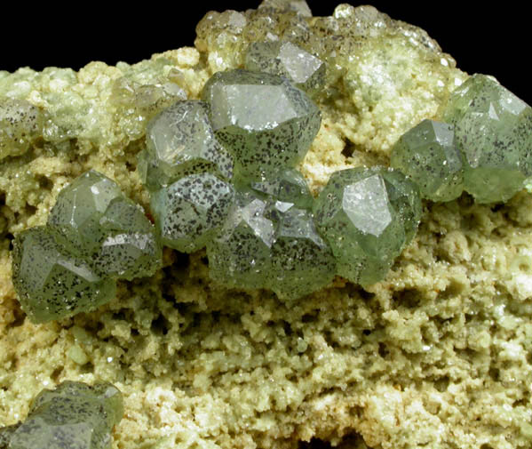 Andradite var. Demantoid Garnet from Antetezambato, Ambanja, Antsiranana Province, Madagascar