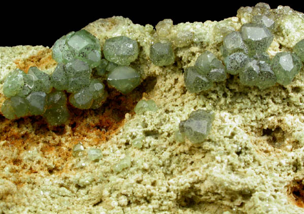 Andradite var. Demantoid Garnet from Antetezambato, Ambanja, Antsiranana Province, Madagascar