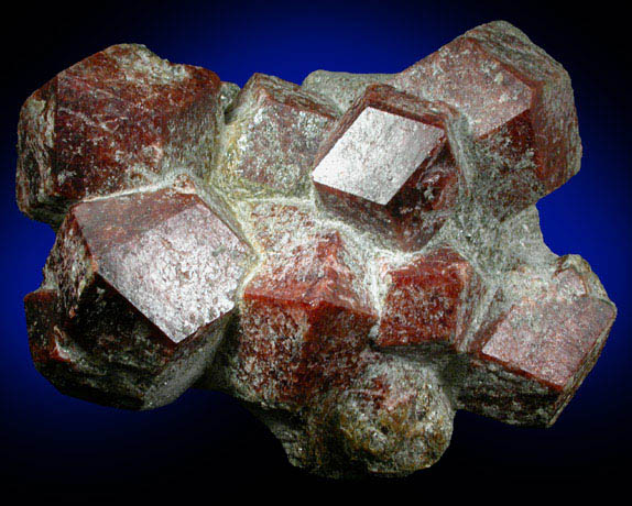 Almandine Garnet from tztal, Tyrol, Austria