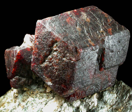 Almandine Garnet from tztal, Tyrol, Austria