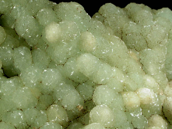 Prehnite from Upper New Street Quarry, Paterson, Passaic County, New Jersey