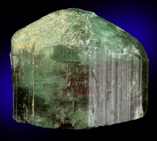 Elbaite var. Watermelon Tourmaline from Dunton Quarry, Plumbago Mountain, Hall's Ridge, Newry, Oxford County, Maine