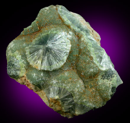 Wavellite from Mauldin Mountain, Montgomery County, Arkansas