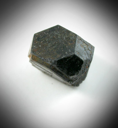 Uraninite from Swamp No. 1 Quarry (Trebilcock locality), Topsham, Sagadahoc County, Maine